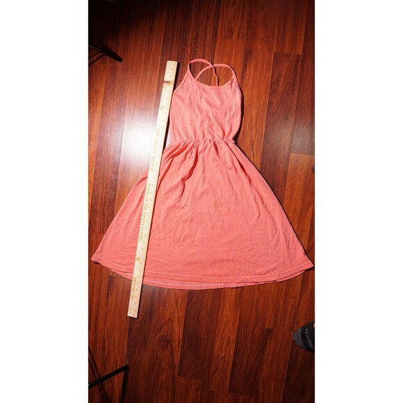 American Apparel Sun Dress Crossback Summer Boho Chic Slip Dress Tank Top Red-M - Picture 5 of 7